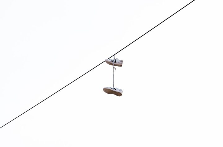 Photo Adjustable Swing Arm Chandelier