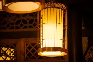 Photo Bamboo Table Lamp