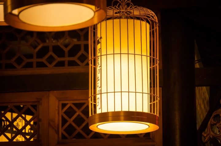 Photo Bamboo Table Lamp