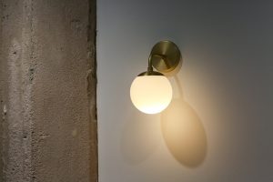 Photo Travertine Wall Light